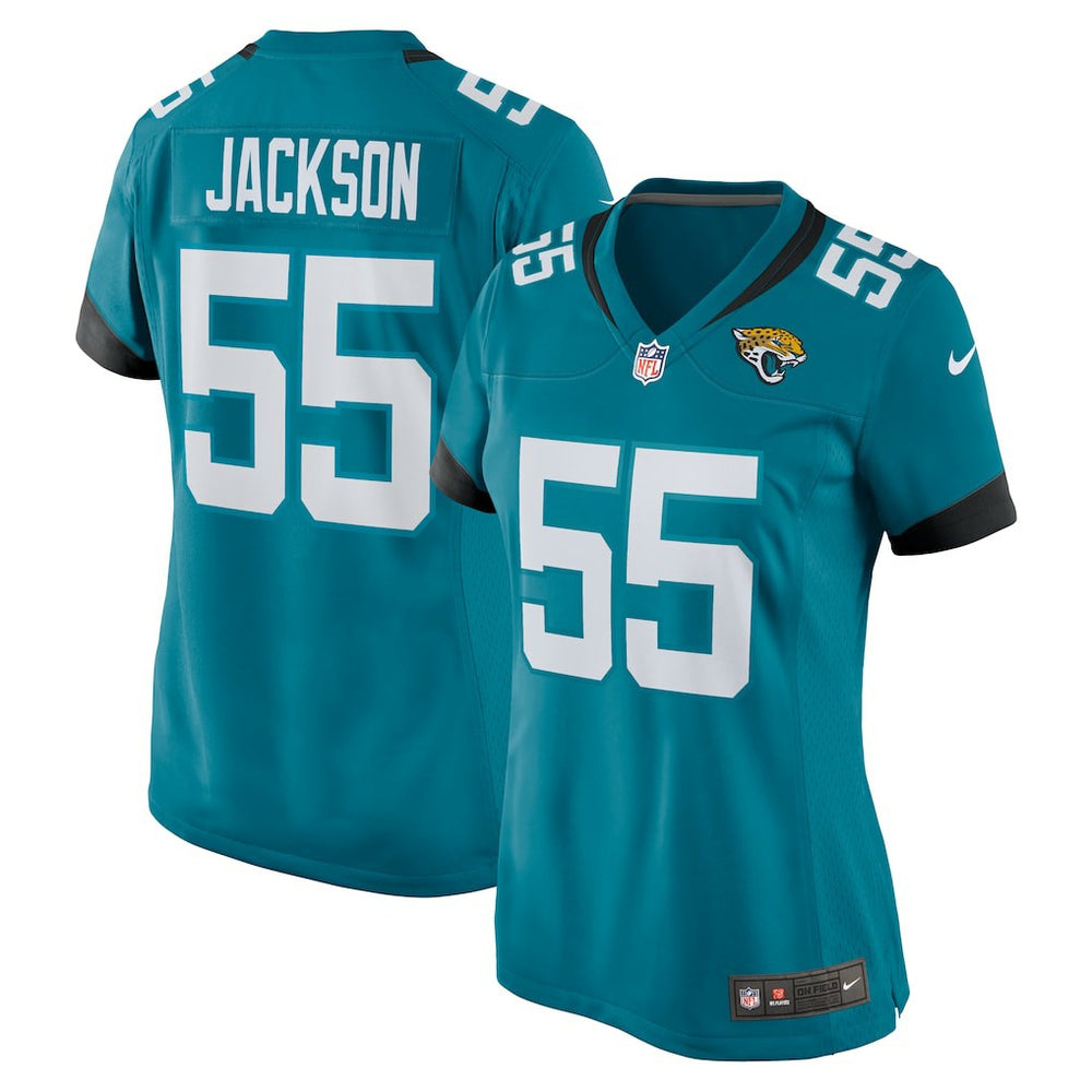 Jacksonville Jaguars Dequan Jackson Women's Game Jersey | NFL US