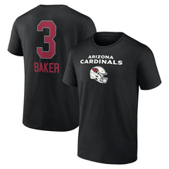 Arizona Cardinals Budda Baker Team Wordmark Player Name & Number T-Shirt | NFL Near me