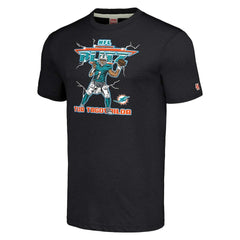 Miami Dolphins Tua Tagovailoa Homage Unisex NFL Blitz Player Tri-Blend T-Shirt | NFL Discount
