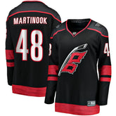 Jordan Martinook Carolina Hurricanes Fanatics Women's Home Breakaway Player Jersey - NHL Jerseys