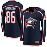 Kirill Marchenko Columbus Blue Jackets Fanatics Women's Home Breakaway Player Jersey - NHL Jerseys
