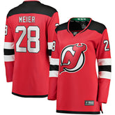 Timo Meier New Jersey Devils Fanatics Women's Home Breakaway Player Jersey - NHL Jerseys