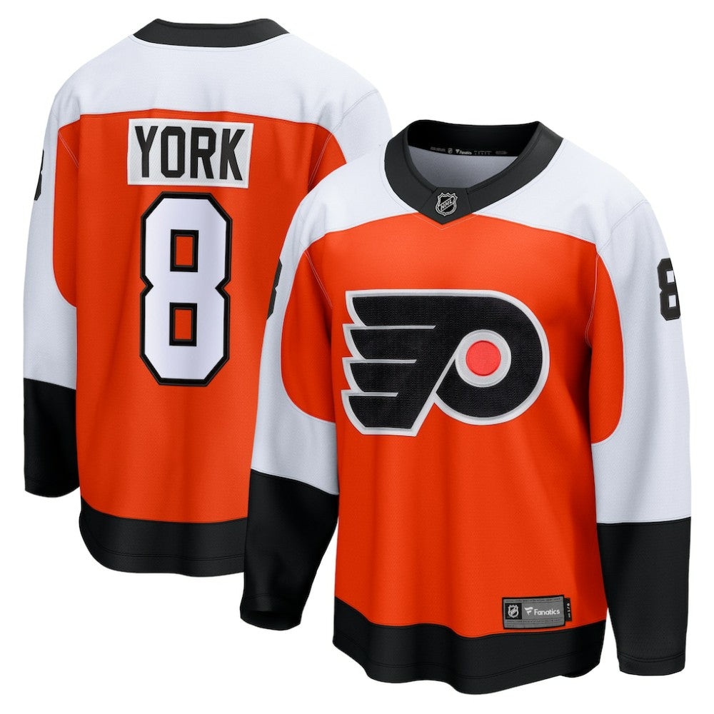 Cam York Philadelphia Flyers Fanatics Home Breakaway Jersey - NHL Jerseys