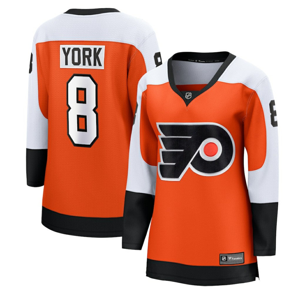 Cam York Philadelphia Flyers Fanatics Women's Home Breakaway Player Jersey - NHL Jerseys