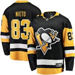 Matt Nieto Pittsburgh Penguins Fanatics Home Breakaway Jersey - NHL Jerseys