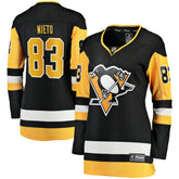 Matt Nieto Pittsburgh Penguins Fanatics Women's Home Breakaway Player Jersey - NHL Jerseys