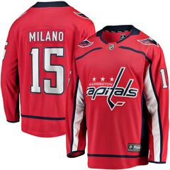 Sonny Milano Washington Capitals Fanatics Home Breakaway Jersey - NHL Jerseys