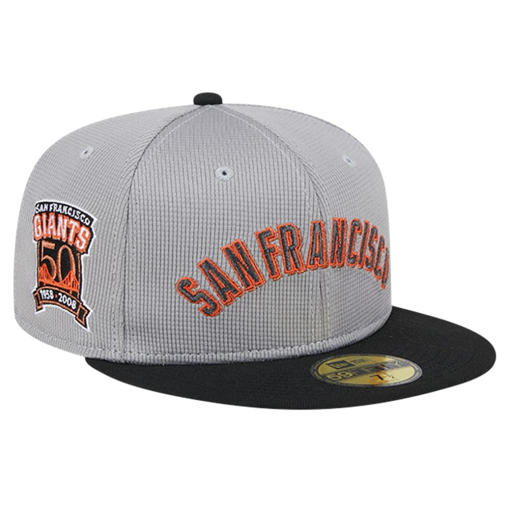 San Francisco Giants New Era Pivot Mesh 59FIFTY Fitted Hat - MLB Hats