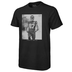 Kansas City Chiefs Travis Kelce Majestic Threads Player Graphic Oversized T-Shirt | NFL On sale