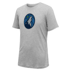 Gray Minnesota Timberwolves Stadium Essentials Unisex Primary Logo T-Shirt | NBA