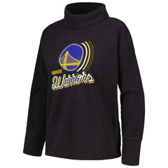 Black Golden State Warriors Levelwear Women's Sunset Pullover Sweatshirt sale | NBA