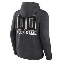 San Diego Padres Personalized Monochrome Name & Number Pullover Hoodie - MLB Hoodies