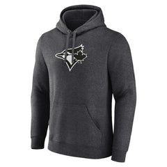 Toronto Blue Jays Personalized Monochrome Name & Number Pullover Hoodie - MLB Hoodies