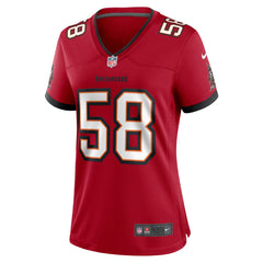 Tampa Bay Buccaneers Markees Watts Women's Game Jersey | NFL Discount