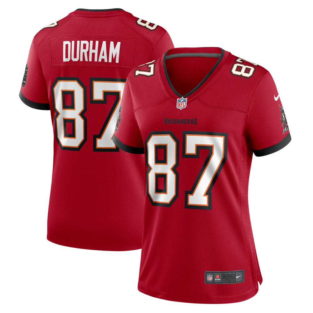 Tampa Bay Buccaneers Payne Durham Women's Game Jersey | NFL New