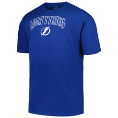 Tampa Bay Lightning Profile Big & Tall Arch Over Logo T-Shirt - NHL T-shirts