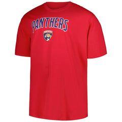 Florida Panthers Profile Big & Tall Arch Over Logo T-Shirt - NHL T-shirts
