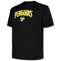 Pittsburgh Penguins Profile Big & Tall Arch Over Logo T-Shirt - NHL T-shirts
