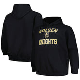 Vegas Golden Knights Profile Big & Tall Arch Over Logo Pullover Hoodie - NHL Hoodies