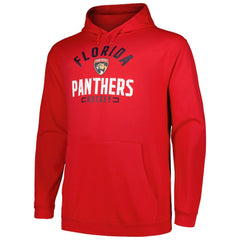 Florida Panthers Profile Big & Tall Arch Over Logo Pullover Hoodie - NHL Hoodies