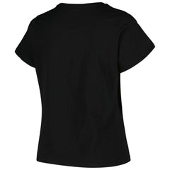Boston Bruins Profile Women's Plus Size Arch Over Logo T-Shirt - NHL T-shirts