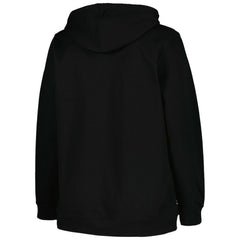 Boston Bruins Profile Women's Plus Size Arch Over Logo Pullover Hoodie - NHL Hoodies