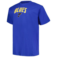 St. Louis Blues Profile Big & Tall Arch Over Logo T-Shirt - NHL T-shirts