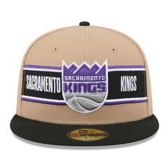 Tan/Black Sacramento Kings 2024 NBA Draft 59FIFTY Fitted Hat | NBA