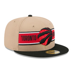 Tan/Black Toronto Raptors 2024 NBA Draft 59FIFTY Fitted Hat | NBA