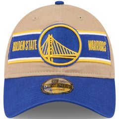 Tan/Royal Golden State Warriors 2024 NBA Draft 9TWENTY Adjustable Hat sale | NBA