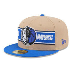 Tan/Blue Dallas Mavericks 2024 NBA Draft 59FIFTY Fitted Hat sale | NBA