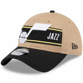 Tan/Black Utah Jazz 2024 NBA Draft 9TWENTY Adjustable Hat | NBA