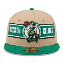 Tan/Kelly Green Boston Celtics 2024 NBA Draft 59FIFTY Fitted Hat | NBA