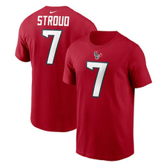 Houston Texans C.J. Stroud Player Name & Number T-Shirt | NFL Sale