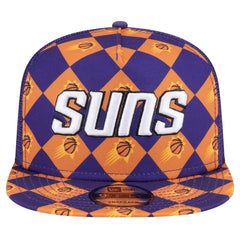 Purple Phoenix Suns Seeing Diamonds A-Frame Trucker 9FIFTY Snapback Hat | NBA