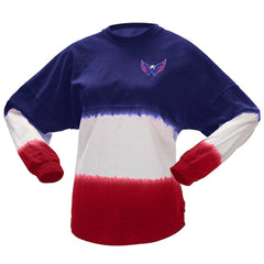 Washington Capitals Fanatics Women's Ombre Long Sleeve T-Shirt - NHL T-shirts