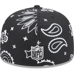 Las Vegas Raiders Paisley 59FIFTY Fitted Hat | NFL Online
