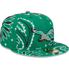 Philadelphia Eagles Throwback Paisley 59FIFTY Fitted Hat | NFL On sale