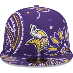 Minnesota Vikings Paisley 59FIFTY Fitted Hat | NFL Near me