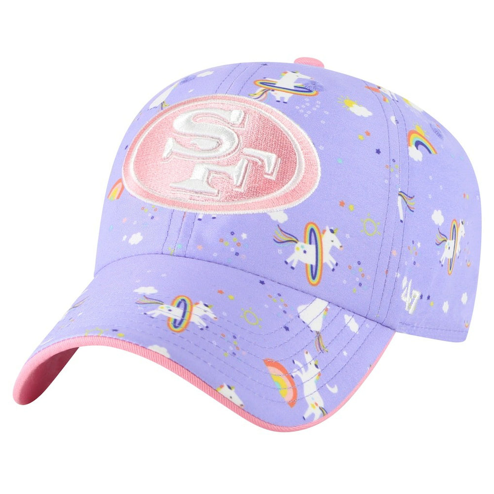 San Francisco 49ers '47 Girls Preschool Unicorn Clean Up Adjustable Hat | NFL Sale