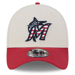 Miami Marlins New Era 2024 Fourth of July 39THIRTY Flex Hat - MLB Hats