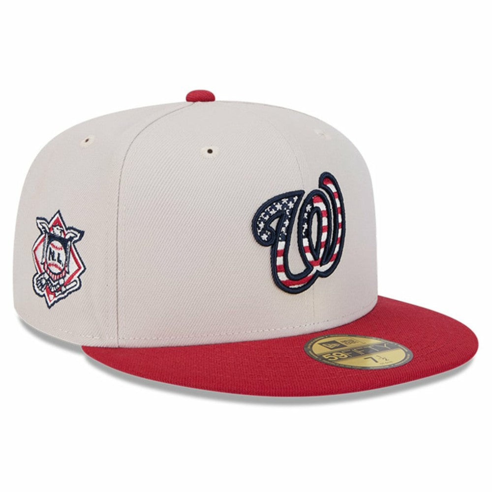 Washington Nationals New Era 2024 Fourth of July 59FIFTY Fitted Hat - MLB Hats