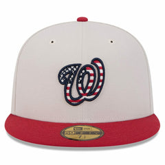 Washington Nationals New Era 2024 Fourth of July 59FIFTY Fitted Hat - MLB Hats