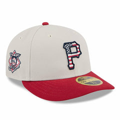 Pittsburgh Pirates New Era 2024 Fourth of July Low Profile 59FIFTY Fitted Hat - MLB Hats