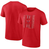 Chicago Bulls Michelob Ultra Full Court T-Shirt - Red for sale | NBA