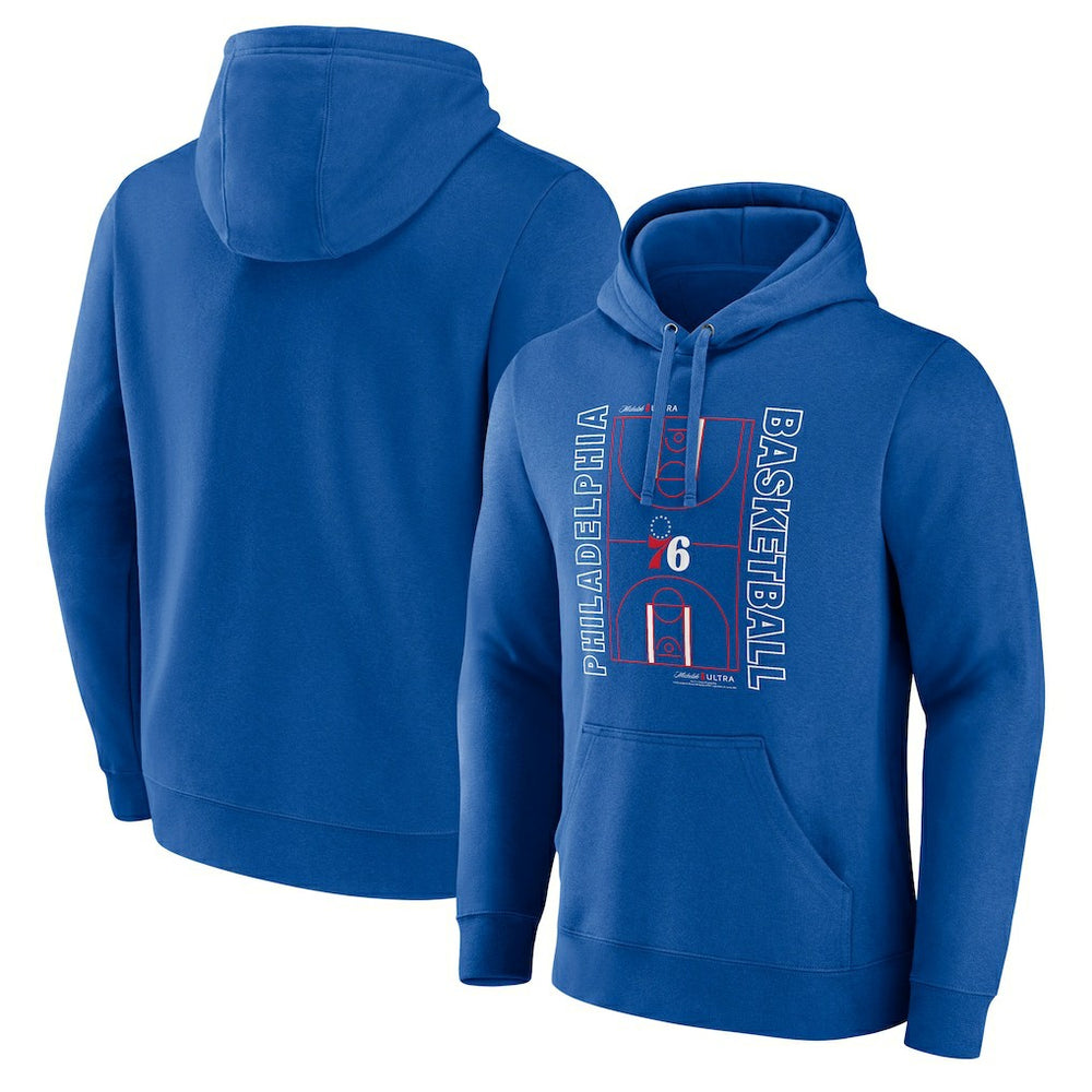 Philadelphia 76ers Michelob Ultra Full Court Pullover Hoodie - Royal online | NBA