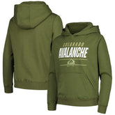 Colorado Avalanche Levelwear Youth Podium Fleece Pullover Hoodie - NHL Hoodies