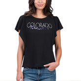 Colorado Rockies G-III 4Her by Carl Banks Women's Crowd Wave T-Shirt - MLB T-shirts