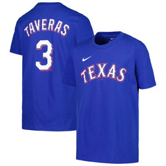 Leody Taveras Texas Rangers Nike Youth Name & Number T-Shirt - MLB T-shirts