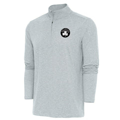 Heather Gray Boston Celtics Antigua Hunk Quarter-Zip Top | NBA